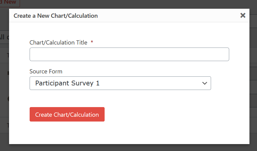 create a new chart