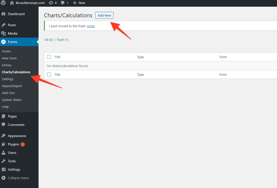 open chart builder