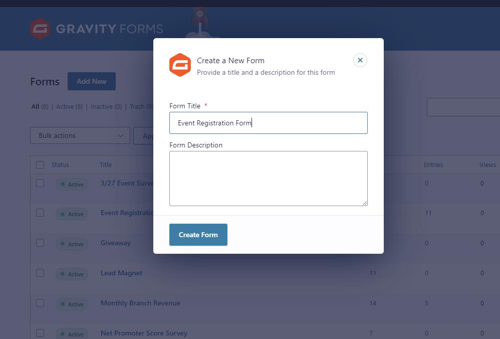 Create a Gravity Forms bookings form